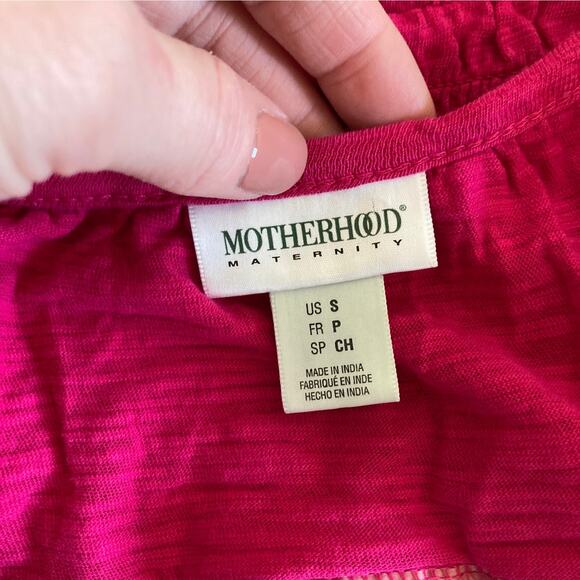 Motherhood Fuschia Tank Top, Size S Maternity - Picture 4 of 6